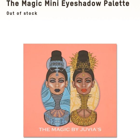 BNIB THE MAGIC EYESHADOW PALETTE BY JUVIA'S PLACE - Picture 3 of 9